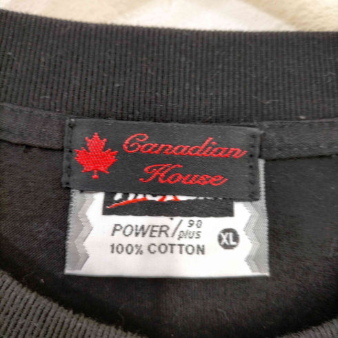 ロックス ROXX canadian house レゲエ 両面プリントTシャツ メンズ import:XL