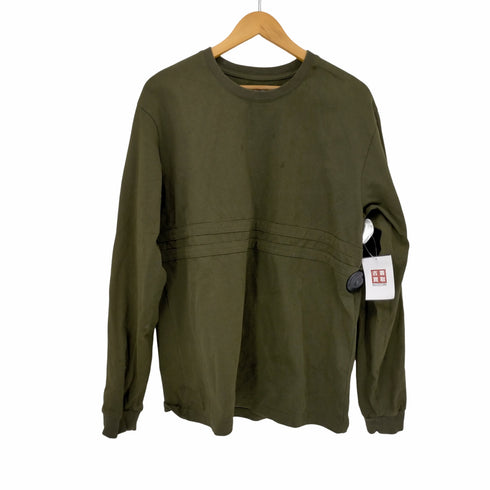 ノーロール NOROLL ADSUM NOROLL Heavyweight DBL Stripe Shirt メンズ import:L