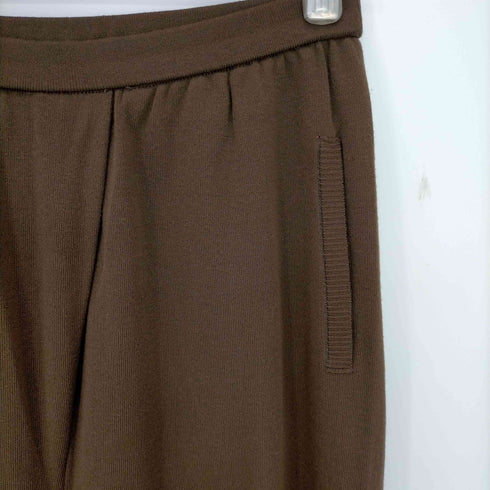 プラージュ PLAGE C.T Plage クロップド ニットワイドパンツ レディース