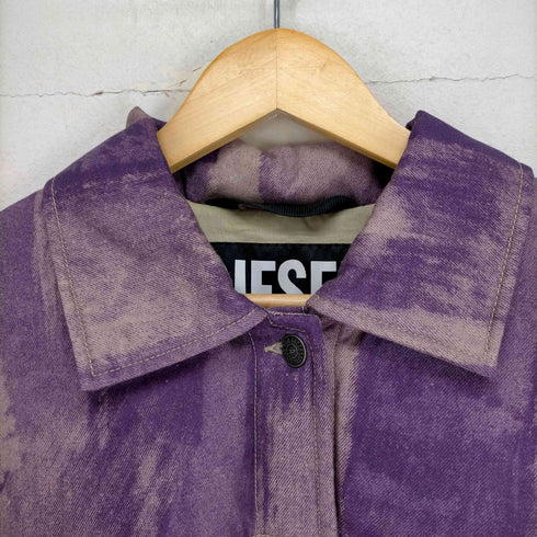 ディーゼル DIESEL オールオーバープリント ロゴ ジャケット レディース xxs