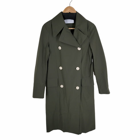ハリスワーフロンドン HARRIS WHARF LONDON D.B. MILITARY COAT LIGHT TECHNIC トレンチコート レディース 38