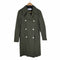 ハリスワーフロンドン HARRIS WHARF LONDON D.B. MILITARY COAT LIGHT TECHNIC トレンチコート レディース 38