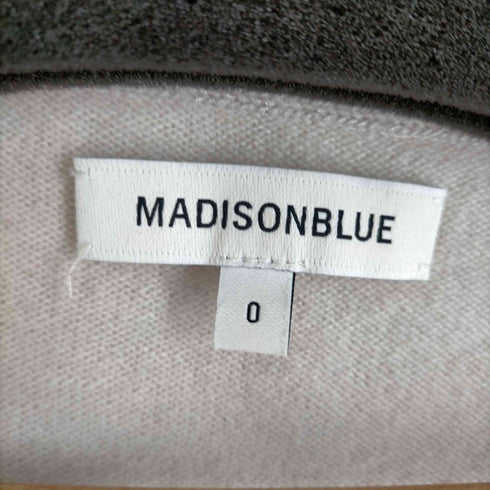 マディソンブルー MADISONBLUE カシミヤ100% Vネックニット レディース 0