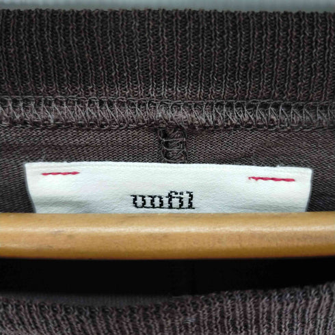 アンフィル unfil 21SS Japanse paper jersey sleeveless Tee ノースリーブTシャツ カットソー レディース ONE SIZE