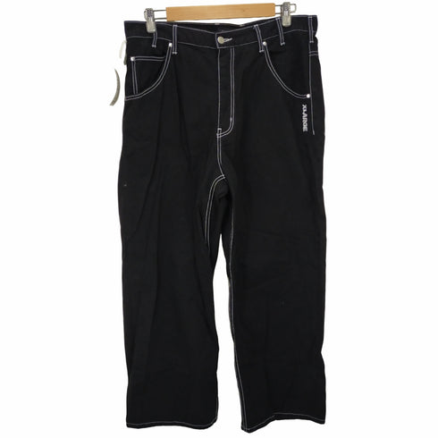 エクストララージ X-LARGE ONTRAST STITCH LEATHER PATCHED PANTS メンズ 34inch