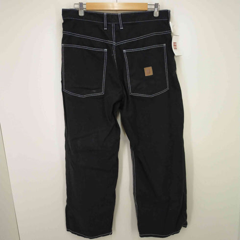 エクストララージ X-LARGE ONTRAST STITCH LEATHER PATCHED PANTS メンズ 34inch