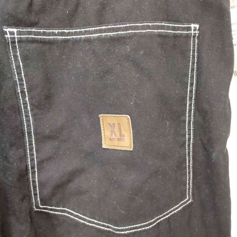 エクストララージ X-LARGE ONTRAST STITCH LEATHER PATCHED PANTS メンズ 34inch