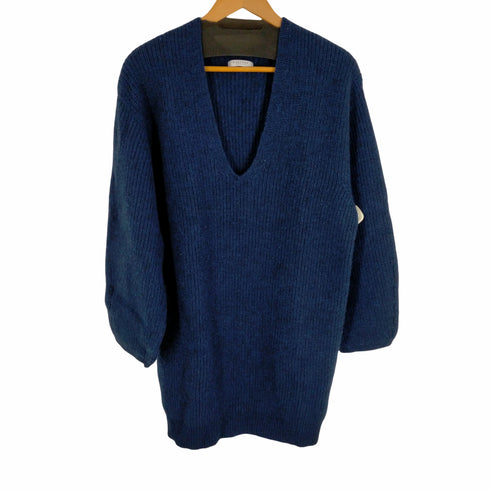 マカフィー MACPHEE 22AW ウール Vネックチュニックプルオーバー レディース 36
