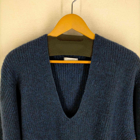 マカフィー MACPHEE 22AW ウール Vネックチュニックプルオーバー レディース 36
