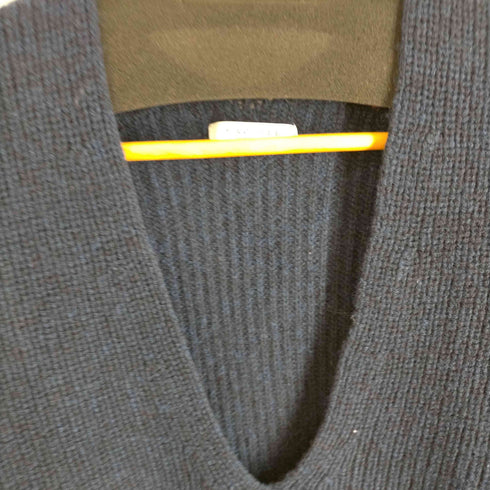 マカフィー MACPHEE 22AW ウール Vネックチュニックプルオーバー レディース 36