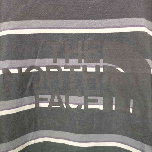 ノースフェイスパープルレーベル THE NORTH FACE PURPLE LABEL Striped H/S Logo Tee メンズ import:L