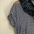 トリココムデギャルソン tricot COMME des GARCONS 00S インサイドアウトサイドデザイン 襟フリル総柄シースルーワンピース レディース JPN:M