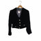 イヴサンローラン Yves Saint Laurent ベロアテーラードジャケット レディース 38