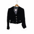 イヴサンローラン Yves Saint Laurent ベロアテーラードジャケット レディース 38