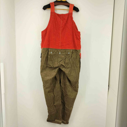ナイジェルケーボン ライブロ NIGEL CABOURN LYBRO CRAZY NAVAL DUNGAREE コーデュイロイ オーバオール メンズ