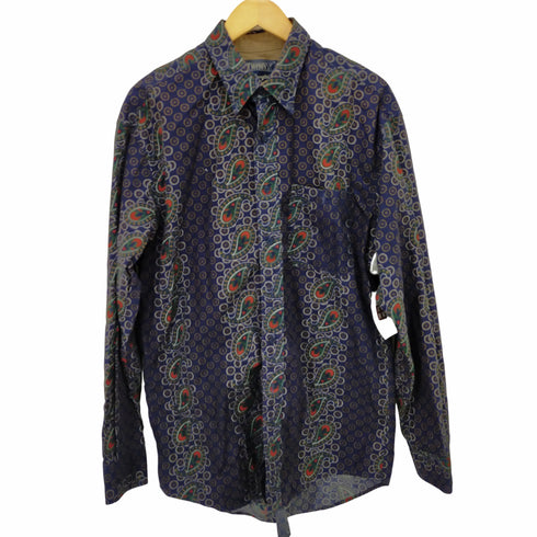 TWENTY X WRANGLER 90s ペイズリー総柄シャツ メンズ