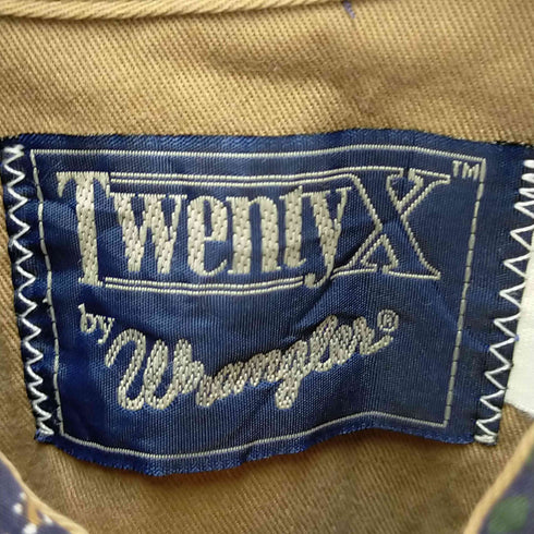 TWENTY X WRANGLER 90s ペイズリー総柄シャツ メンズ