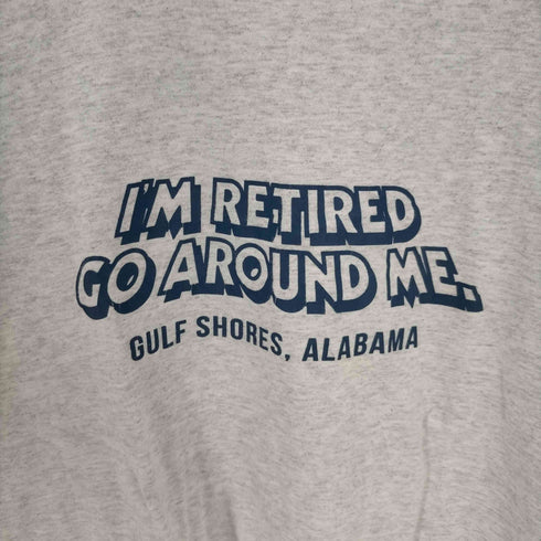 デルタプロウェイト DELTA PRO WEIGHT 00S 霜降り IM RETIRED GO AROUND ME. Tシャツ メンズ JPN:XL