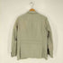 アクアスキュータム AQUASCUTUM 裏地ギンガムチェック ヘリンボーン コットンリネン 3Bテーラードジャケット メンズ import:S