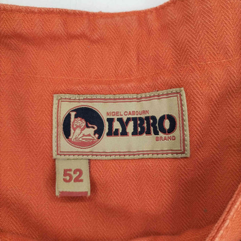 ナイジェルケーボン ライブロ NIGEL CABOURN LYBRO NAVAL DUNGAREE HERRINGBONE OVERALL メンズ