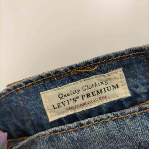 リーバイス Levis PREMIUM 505 デニムPERFORMANCE 革パッチ ストレートパンツ メンズ W28L32