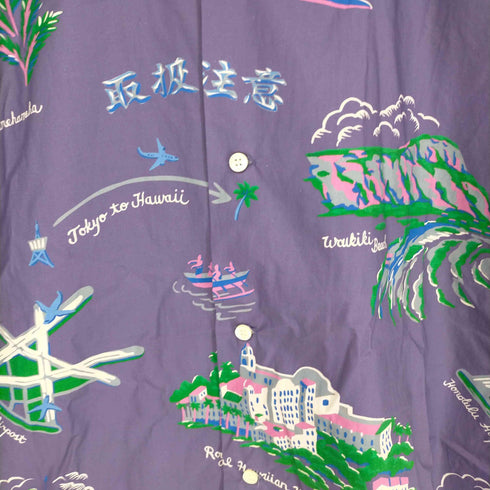 ザブラックアイパッチ THE BLACK EYE PATCH 23SS SOUVENIR ALOHA SHIRT メンズ JPN:L
