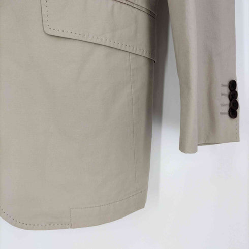 バーバリーブラックレーベル BURBERRY BLACK LABEL 裏地ノバチェック ノッチドラペル 背抜き 3Bテーラードジャケット メンズ import:M