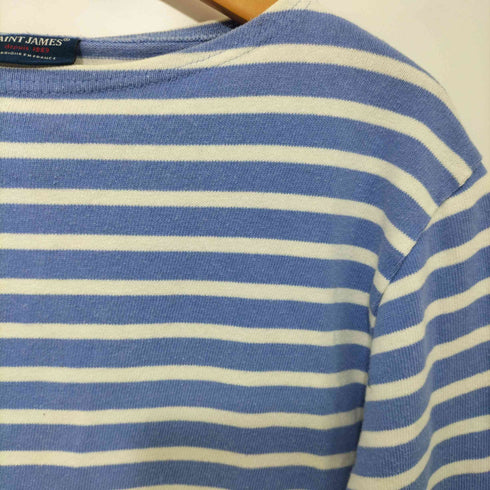 セントジェームス SAINT JAMES ボーダー ロングスリーブカットソー バスクシャツ メンズ US:36