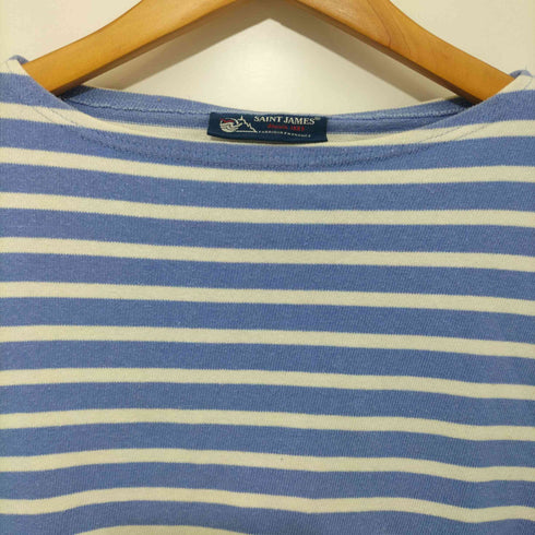 セントジェームス SAINT JAMES ボーダー ロングスリーブカットソー バスクシャツ メンズ US:36