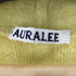 オーラリー AURALEE ワイドリブ ニット カーディガン Vネック 長袖 レディース 0