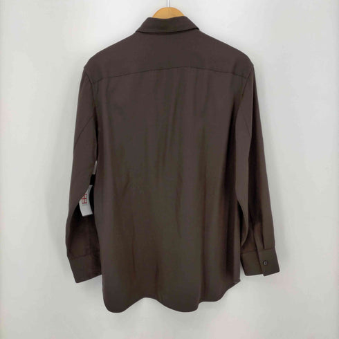 ジルサンダー JIL SANDER 22AW MADE IN ITALY Light Wool Gabardine Shirt iフラップポケットウールギャバシャツ メンズ 40/15