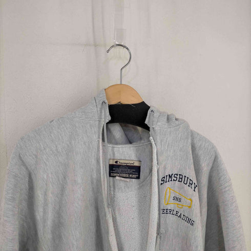 チャンピオン Champion PREMIUM REVERSE WEAVE SIMSBURY CHEERLEADING ワンポイント刺繍 パーカー メンズ import:M