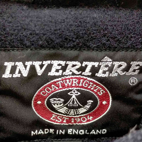インバーティア INVERTERE ダッフルコート ヘリンボーンウール レディース 34