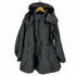 イッセイミヤケ ISSEY MIYAKE 11AW パラシュートコート ロング ジップアップ フード レディース JPN:2
