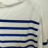 オーチバル ORCIVAL 2023SS ボーダー ペイント ラッセルフレンチセーラーTシャツ メンズ JPN:4
