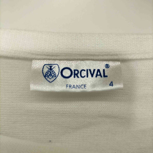 オーチバル ORCIVAL 2023SS ボーダー ペイント ラッセルフレンチセーラーTシャツ メンズ JPN:4