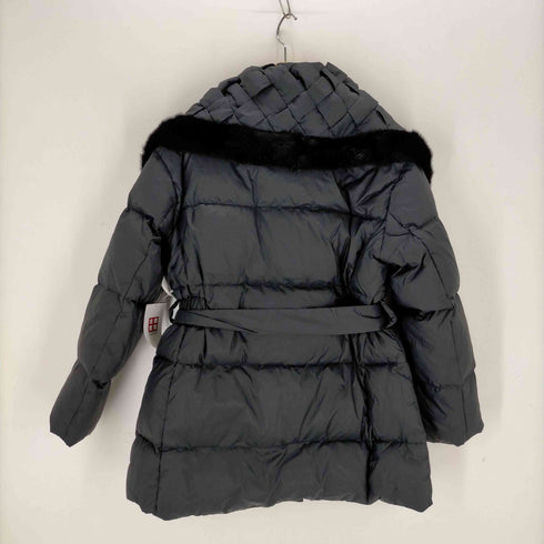 ソブ Sov. 22AW ミンクファー付き ショート丈ダウンジャケット コート レディース 36