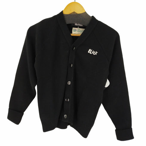 ブラックコムデギャルソン BLACK COMME des GARCONS Balmoral Knitwear AD2017 カーディガン ニット 長袖 Vネック レディース import:XS