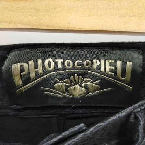 PHOTOCOPIEU HELEN JEANS STYLE TROUSERS トラウザーパンツ ストレート カットオフ レディース 36
