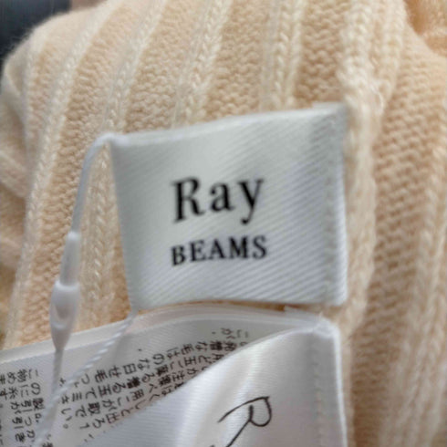 レイビームス Ray BEAMS 21AW リブバックリボンハイネックニット レディース FREE