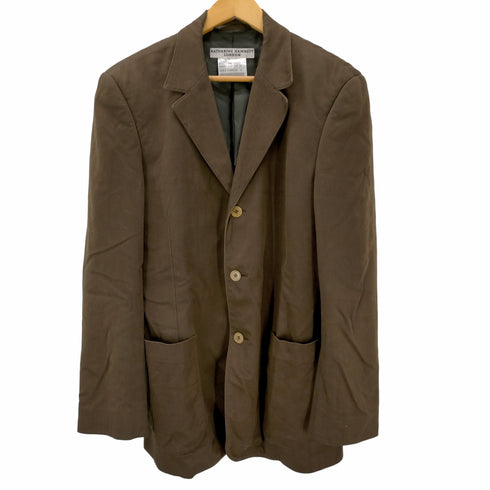 キャサリンハムネットロンドン KATHARINE HAMNETT LONDON コットン テーラードジャケット メンズ import:S