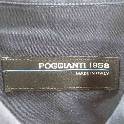 POGGIANTI 1958 フロント切替 長袖シャツ メンズ JPN:L