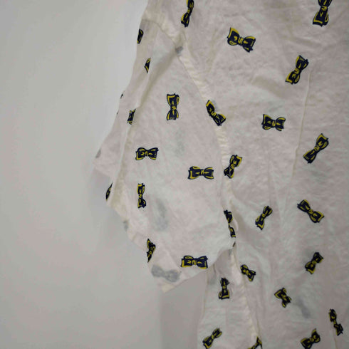 ビームスボーイ BEAMS BOY リップル スクエアカラー ショートスリーブブラウス レディース ONE SIZE