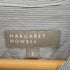 マーガレットハウエル MARGARET HOWELL SILK COTTON NARROW STRIPE BLOUSE レディース 2