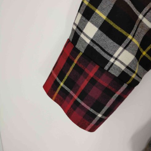 Alice+Olivia チェック柄 長袖 シャツ ブラウス 前開き レディース S/P