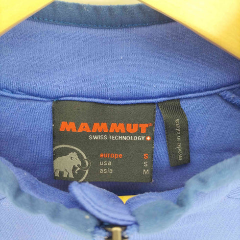 マムート MAMMUT ロゴ刺繍 ハーフジップ プルオーバー POLARTEC メンズ JPN:M
