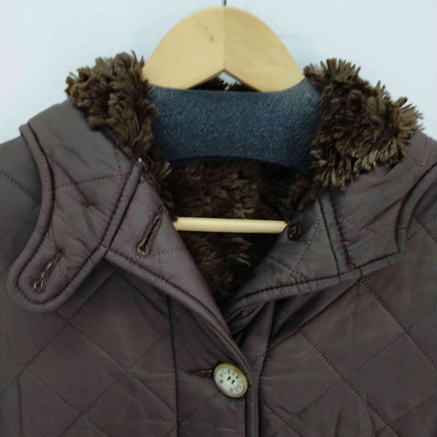 マッキントッシュ Mackintosh コート キルティング ロング フード レディース 34