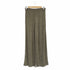 ザラ ZARA RIBBED PANTS WITH METALLIC THREAD リブニットパンツ レディース L