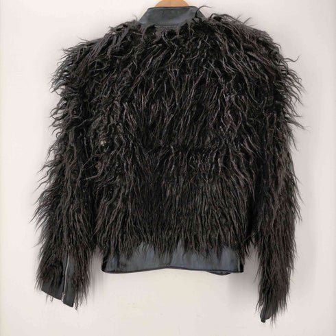 セオリー theory セオリー theory MONGOLIAN BOMBER ジャケット 切替 総裏地 ジップアップ S 黒 ブラック /CM ■OS レディース レディース JPN:S
