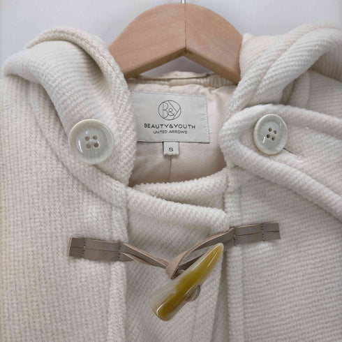 ビューティーアンドユースユナイテッドアローズ BEAUTY & YOUTH UNITED ARROWS B&Y ユナイテッドアローズ BEAUTY&YOUTH ビューティー&ユース ダッフルコート ウール S アイボリー /YS ■OS レディース レディース import:S